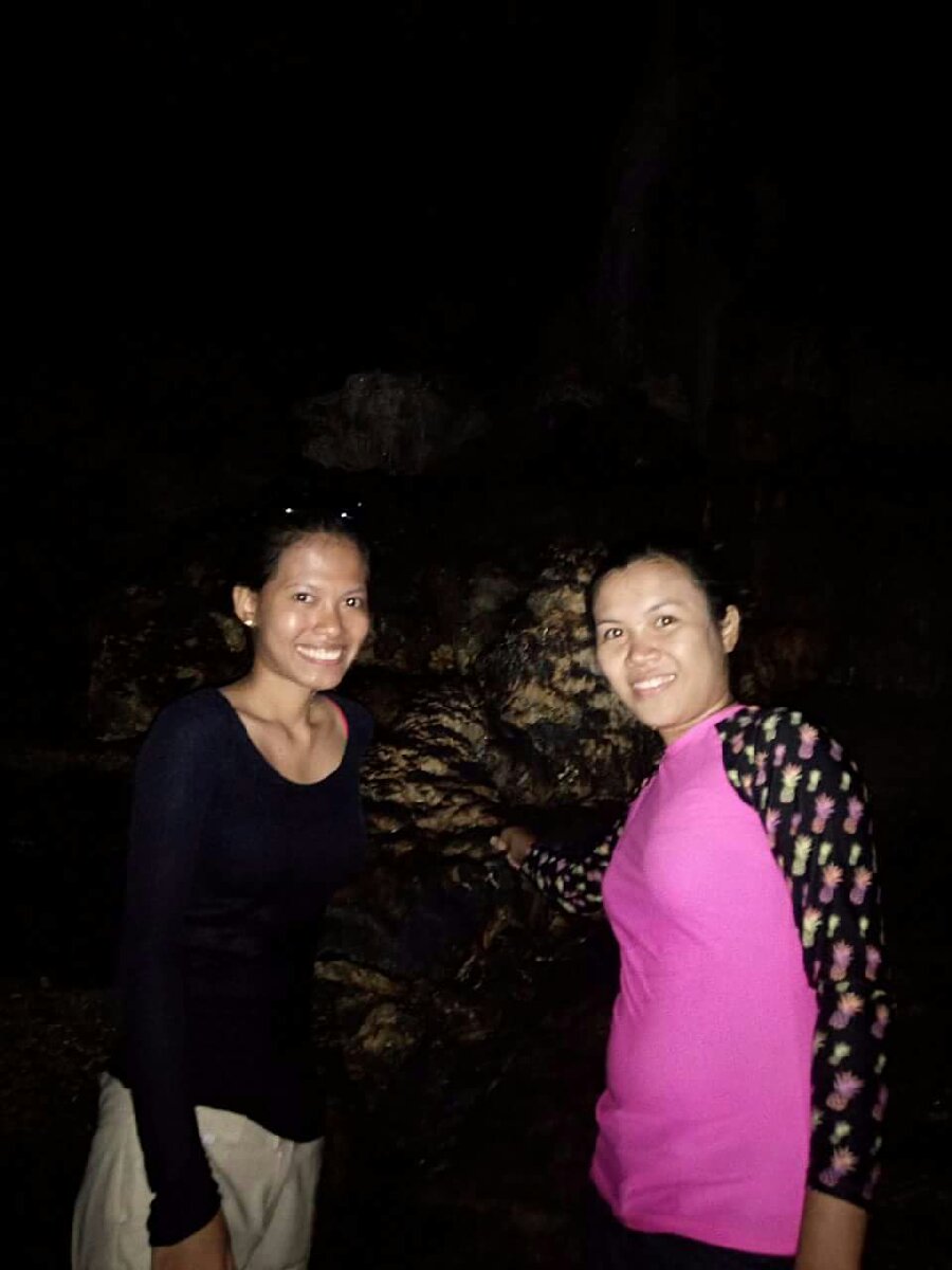 In the cave, Timubo Cave, Camotes