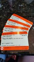 Train Tickets, Hayles to Paddington, London, UK