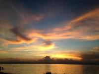 Fascinating Sunset, by the beach, Aloguinsan