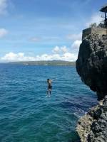 Stolen pose be like, fascinating rock formations, Buho Rock Resort, Camotes Island