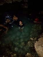 Going down cave, Paraiso Cave, Camotes