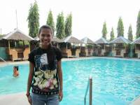 Bonding time with my best friend Vina, Pangea Resort, Lilo an, Cebu, Philippines