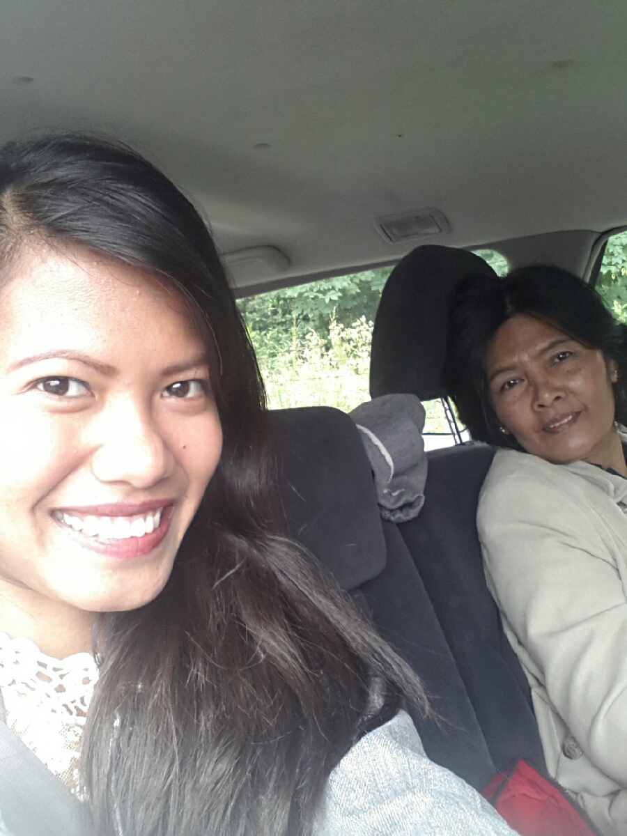 with my Mama