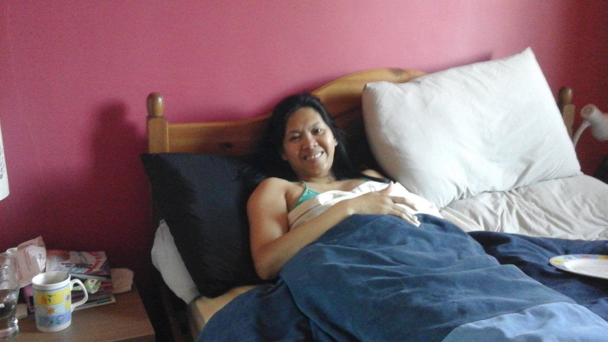 my best mum in bed