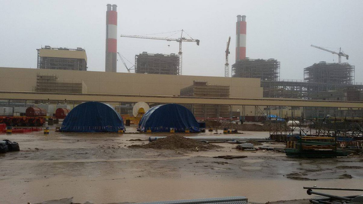 Gizan Saude Arabia, Shuqaiq steam power plant