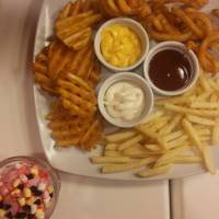 Bunch of potato fries