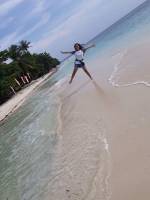 Long walks on the beach, white sand beach, the beauty of southern cebu