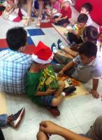 Gift giving time from santa
