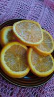 gulaman on oranges