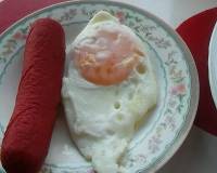 egg and hotdog everymorning