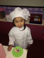 my little niece is a chef