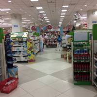 Supermarket aisle, grocery