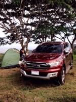 #ford, #car, #outing, #camping, #roadtrip, #monster, #maroon, 