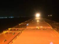 night in cargo ship