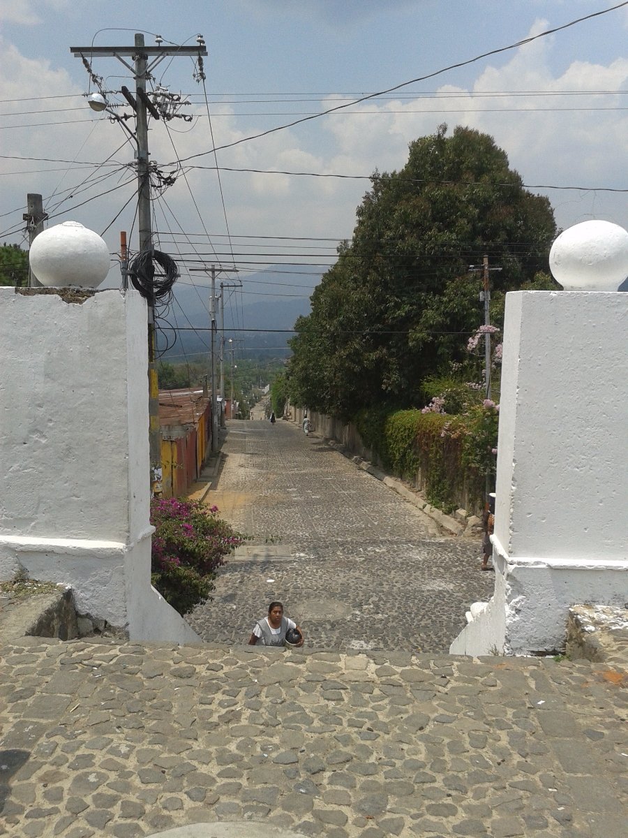 the view down the road, guatemala