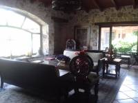 The second lounge at Finca Filadelfia