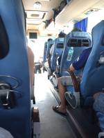Inside the bus