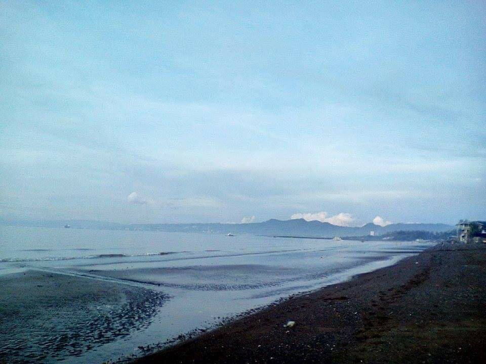 sea seascape nature beauty Gods gift beautiful blue blue sky sand dark sand morning early morning wave beach
