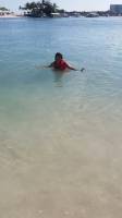 beachin with them