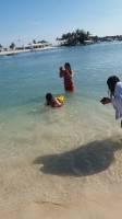 beachin with them