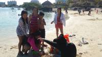 playtime at the beach