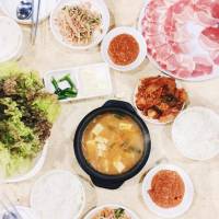 Lunch out with friends
