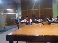 Library, students, classmates