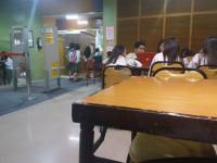 Library, students, classmates