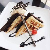 Chocolate waffle