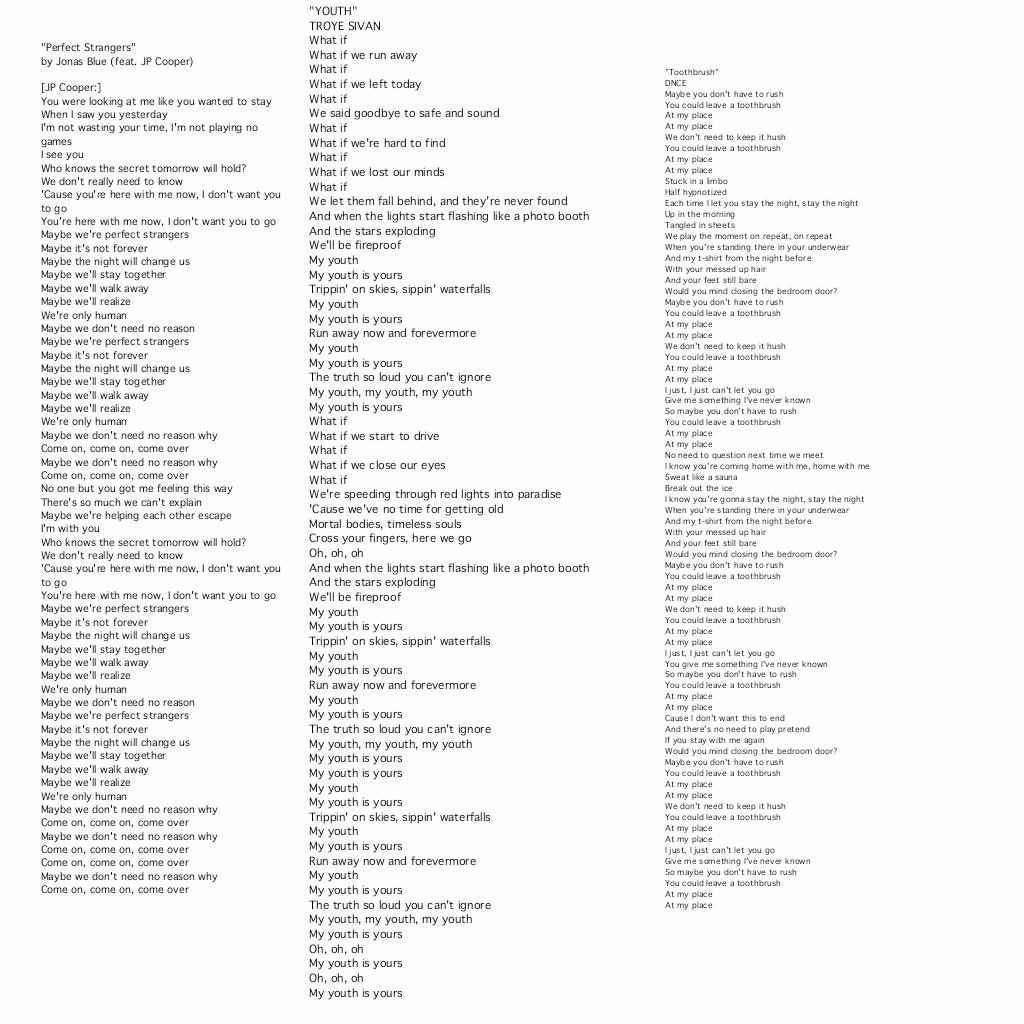 Lyrics