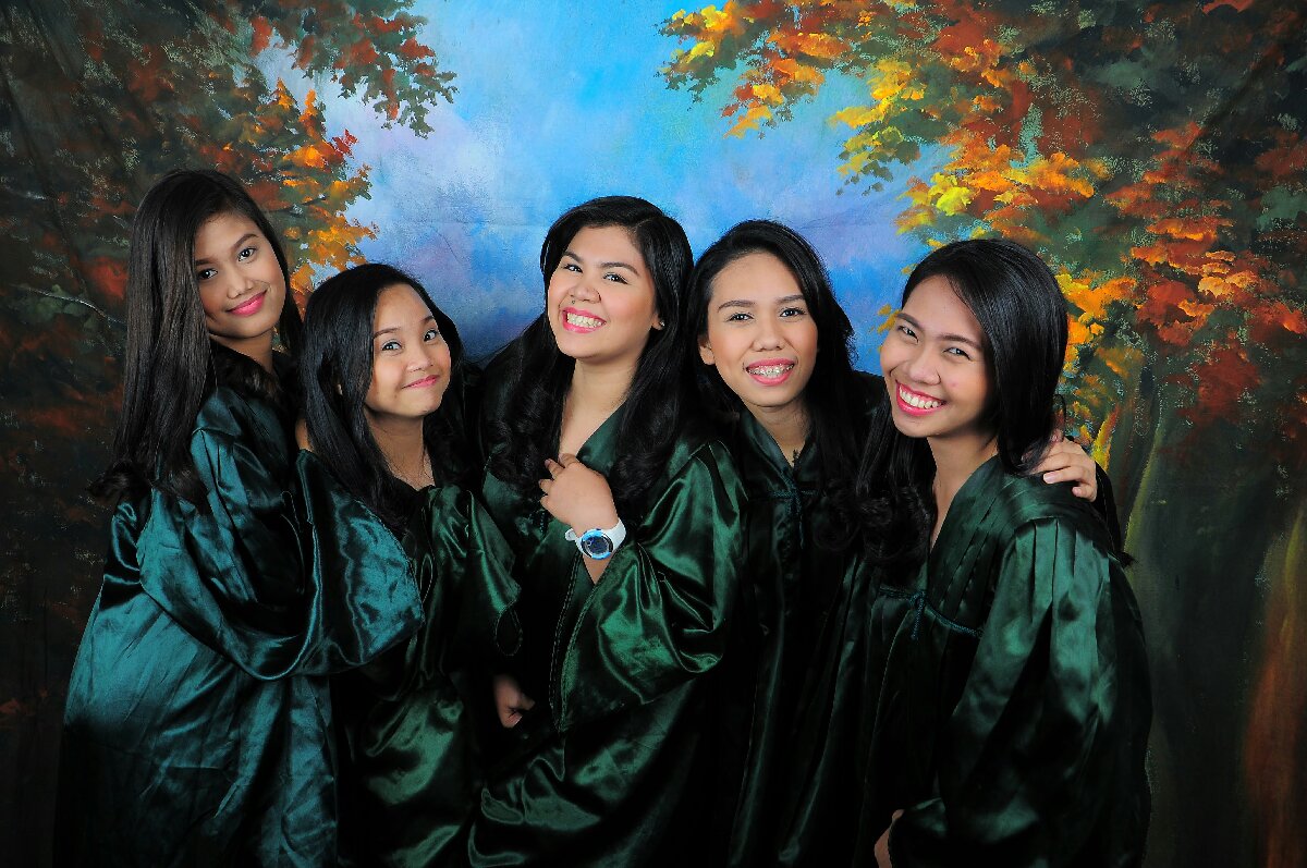 My Favorite picture with my Friends as we are about to Graduate We did it 