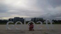 Friends, travel, resort life, selfie