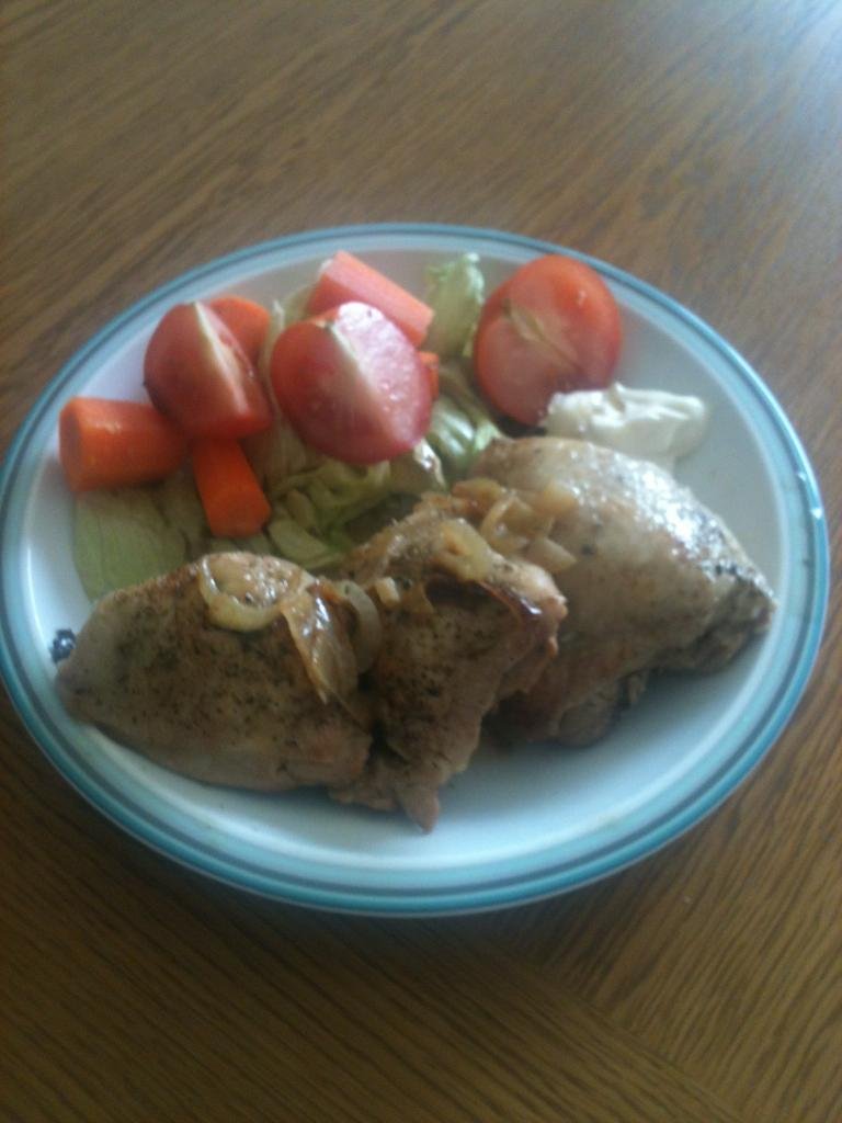 Chicken, Salad