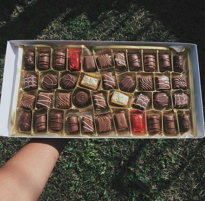 chocolates, yum, food