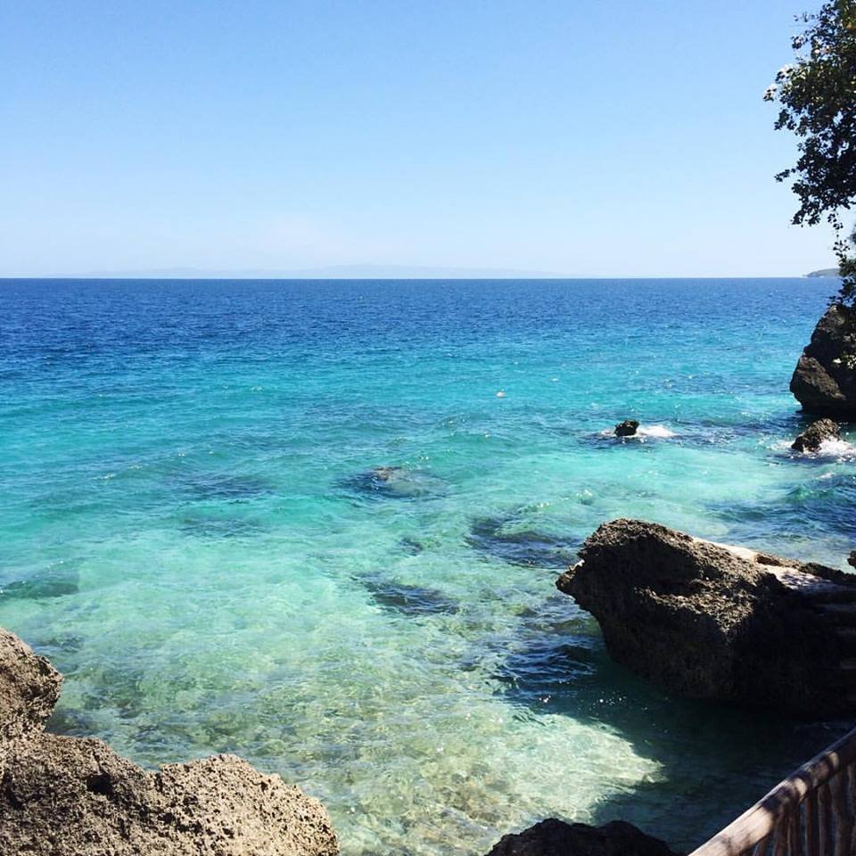 deep, ocean, blue, sky, paradise