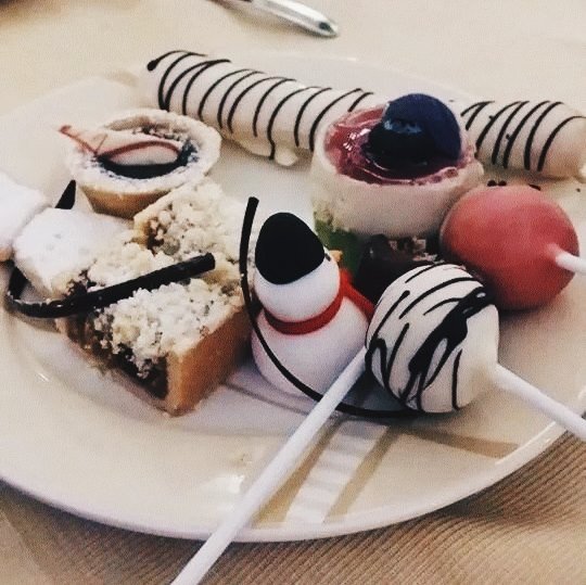 dessert, sweets, food, feast