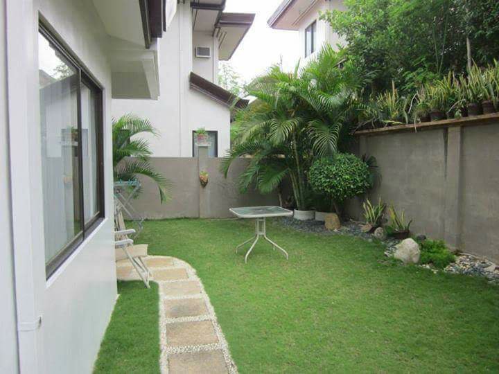 garden, house