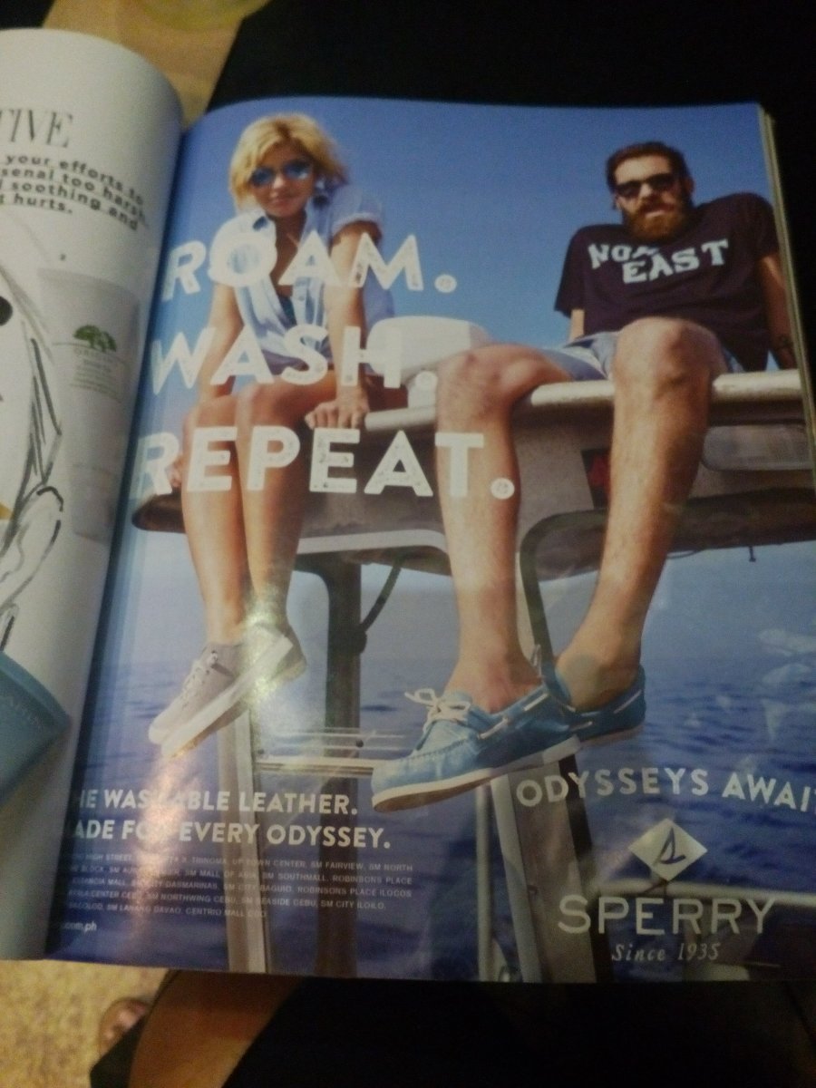 magazine, sperry