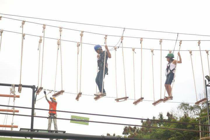 rainforest park, cebu, adventure, trail