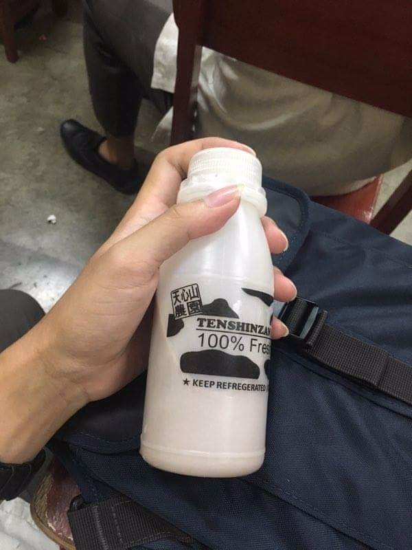 Daily milk supply