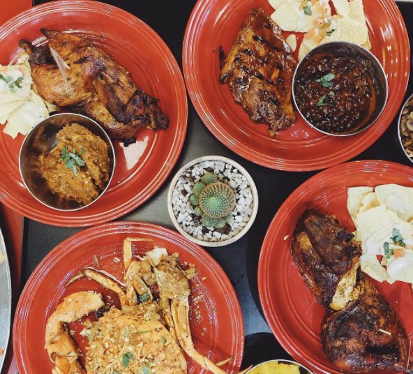 The chicken and ribs that we just cant get enough of