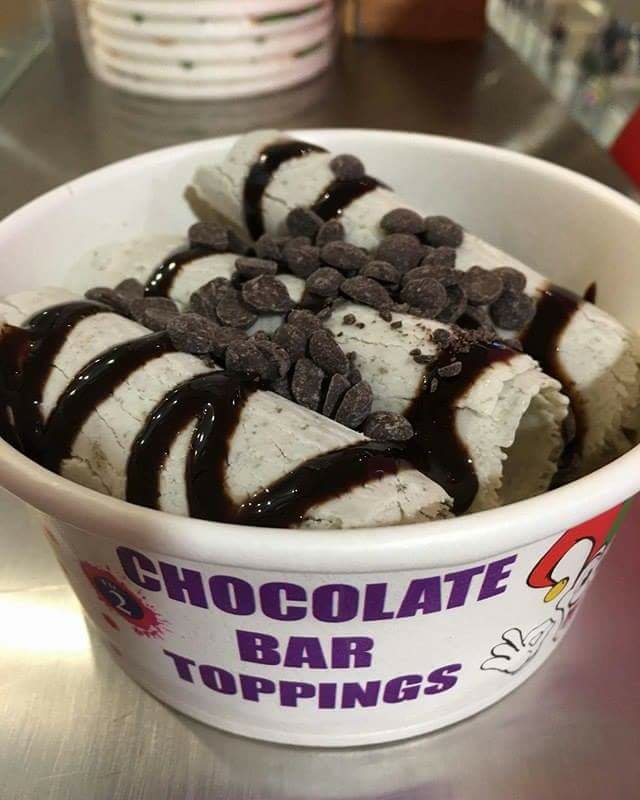 chocolate bar toppings