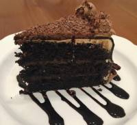 at cafe Namoo, Chocolate frappe