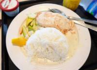 Baked salmon for dinner