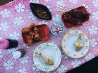 grilled food