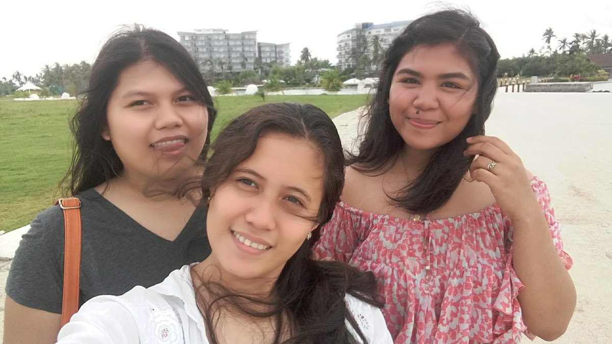 with my girls