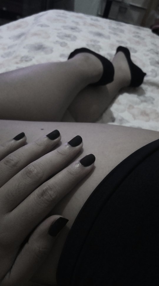 when you love black that much 