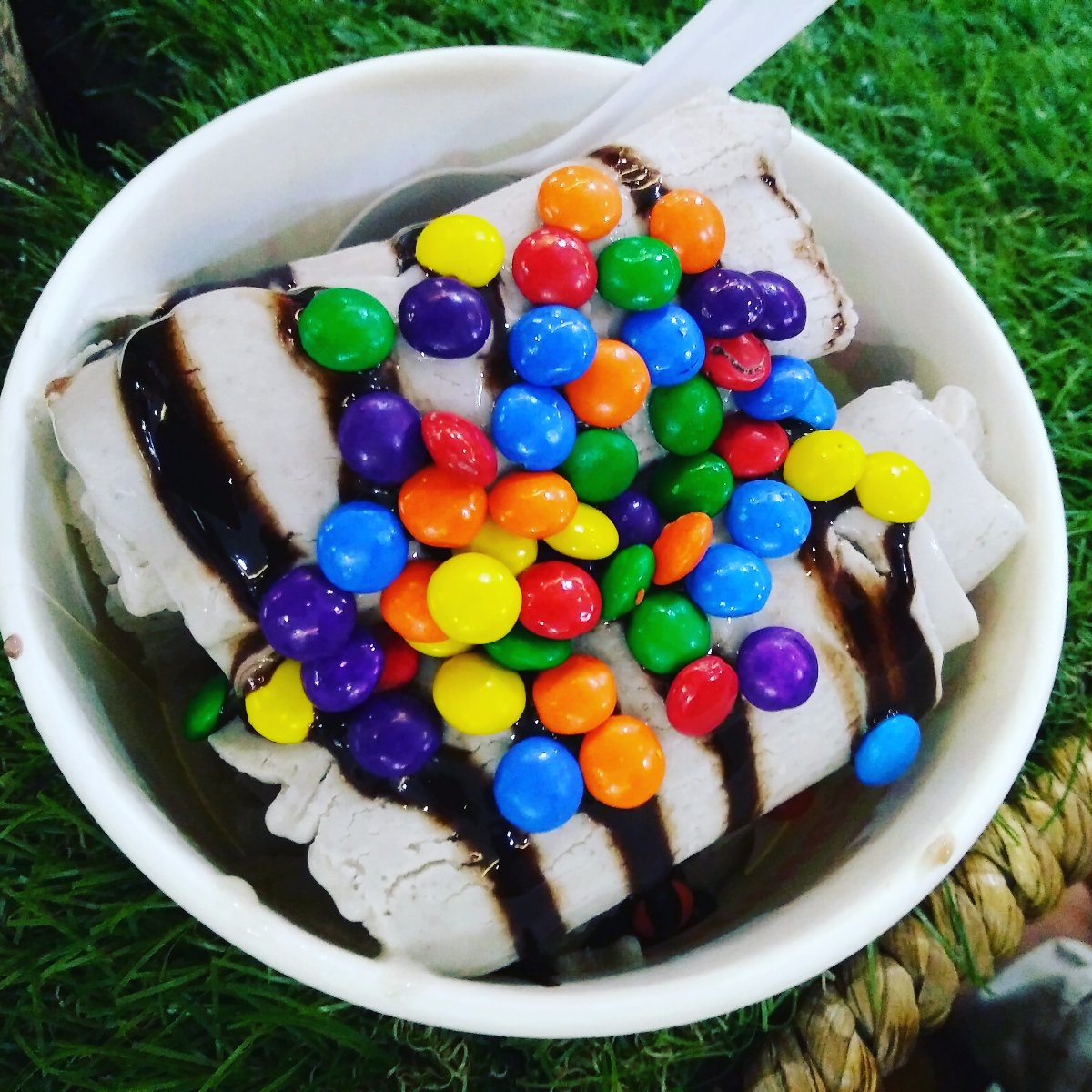 Cookies and cream fried ice cream 