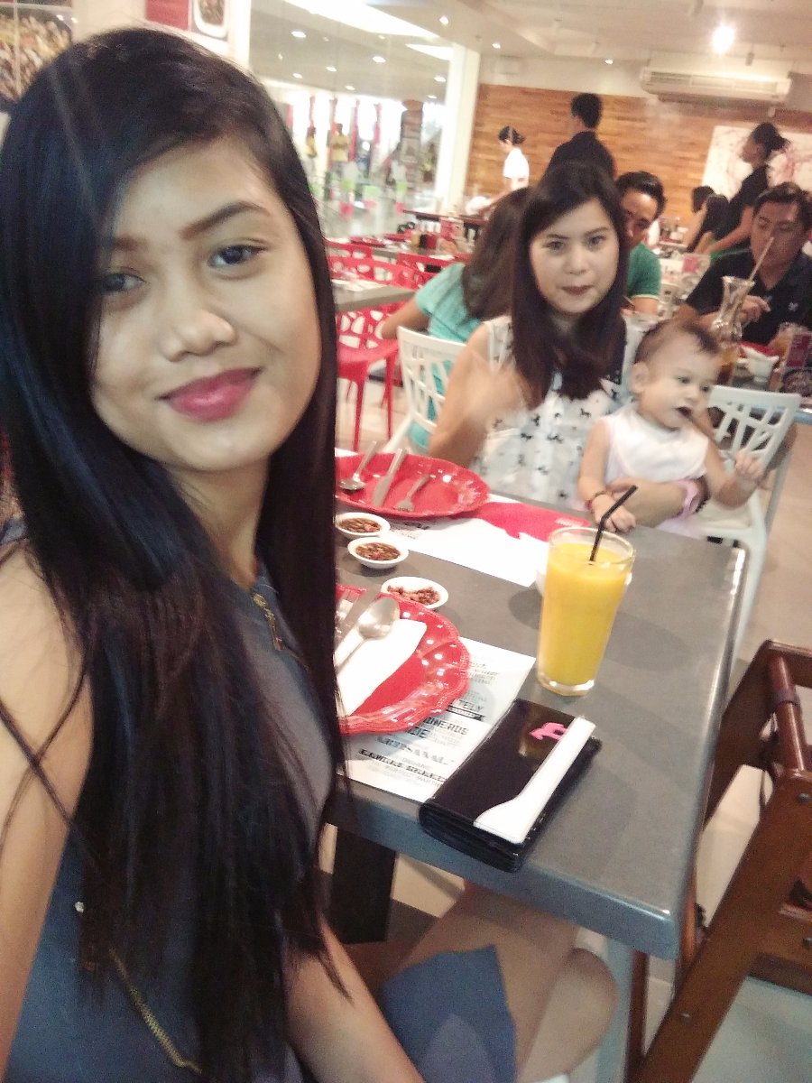 With my pretty best friend 