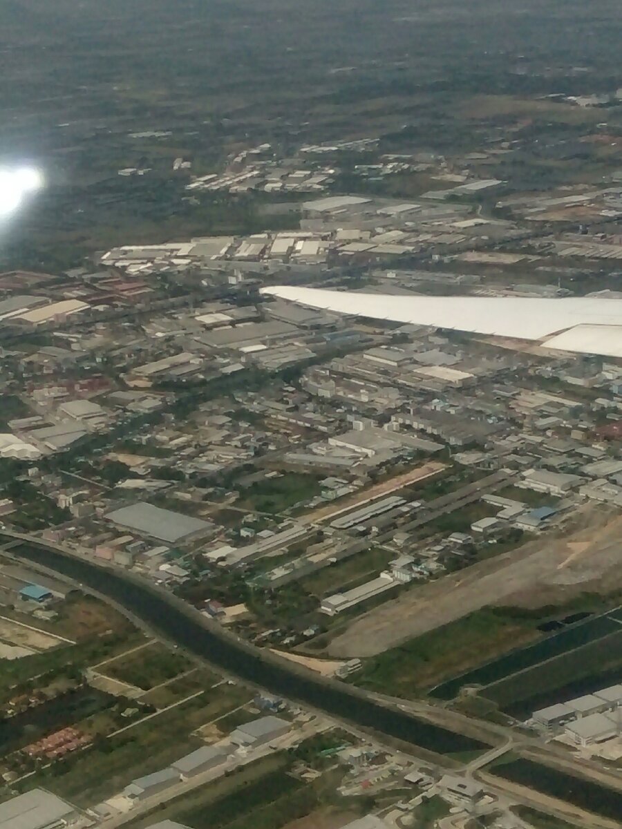 Bangkok view from the sky